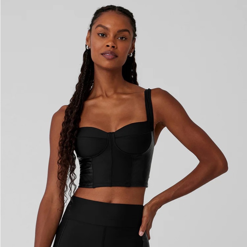 ALO airlift winter warm cropped supermoto tank SZ S